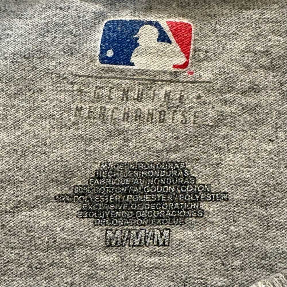 MLB Arizona Diamondbacks Gray Heather Cotton Blend T-Shirt, Unisex Medium, EUC - Picture 5 of 5